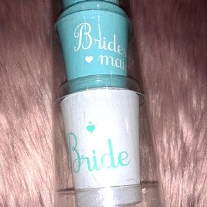 Other - Set of 5 BN glass shot glasses 1 Bride & 4 Maid Other - Set of 5 BN glass shot glasses 1 Bride & 4 Maid